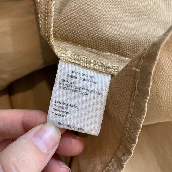 Brochu Walker Dress Womens L Large The Havana Puff Sleeve Button Front Maxi - Picture 10 of 14